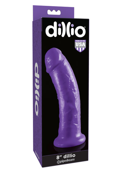 Dillio Purple - 8" Dillio - Pikante Tienda Erotica