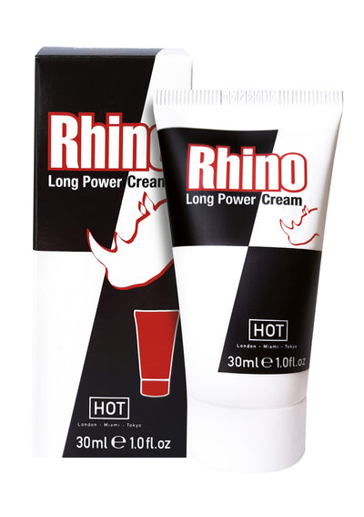 Rhino Long Power Cream 30ml / Retardante en Crema - Pikante Tienda Erotica