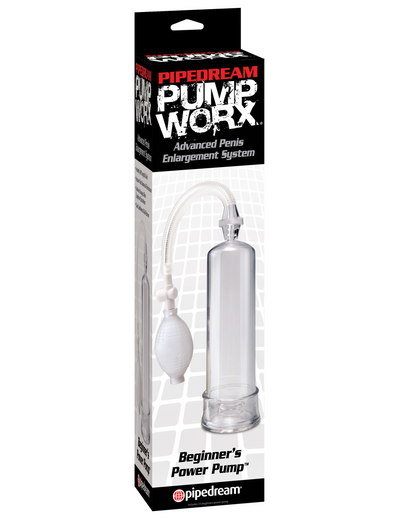 Pump Worx Beginner's Power Pump - Clear - Pikante Tienda Erotica