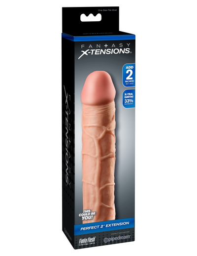 Fantasy X-tensions Perfect 2" Extension - Pikante Tienda Erotica